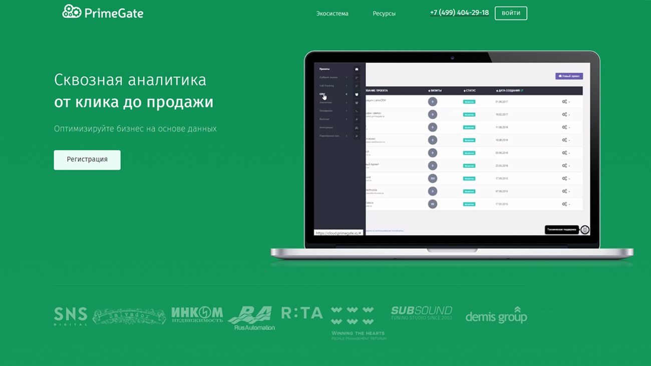 PrimeGate официальный сайт
